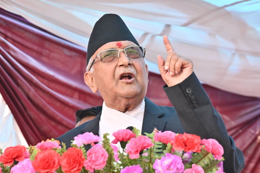 आज काठमाडाैंमा चुनावी सभा गर्दै एमाले, ओलीसहितका नेताहरूले सम्बाेधन गर्ने